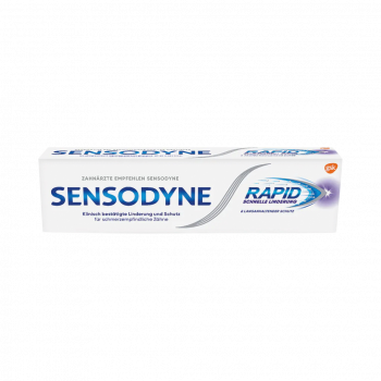 Sensodyne Rapid Schnelle Linderung, Zahncreme, 75 Milliliter